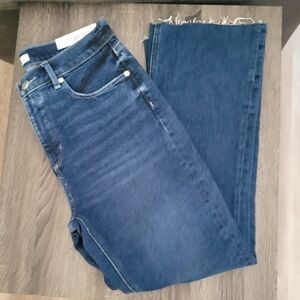 Loft Crop Cut Off Jeans